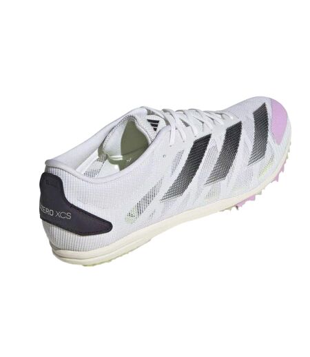 Mens Adizero 3 Stripes Running Trainers White Adidas