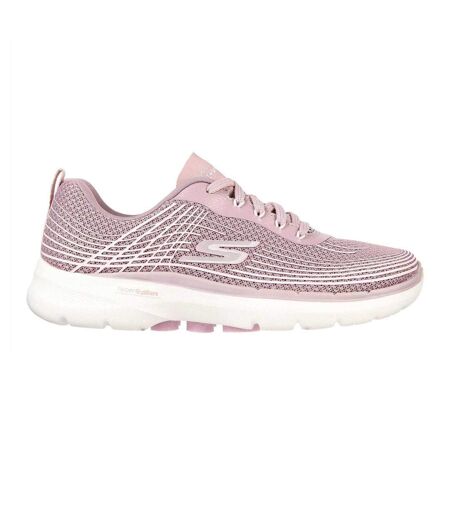 Baskets Motif/style Ondulé Femme Mauve Skechers