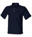 Henbury Mens Ultimate 65/35 Polo Shirt (Navy)