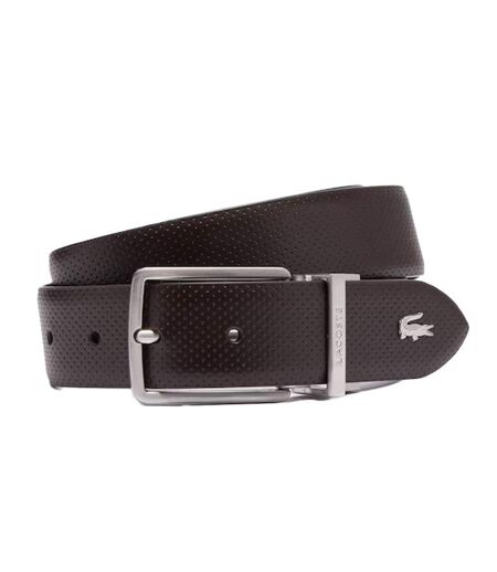 Ceinture marron cuir homme lacoste 35 reversible