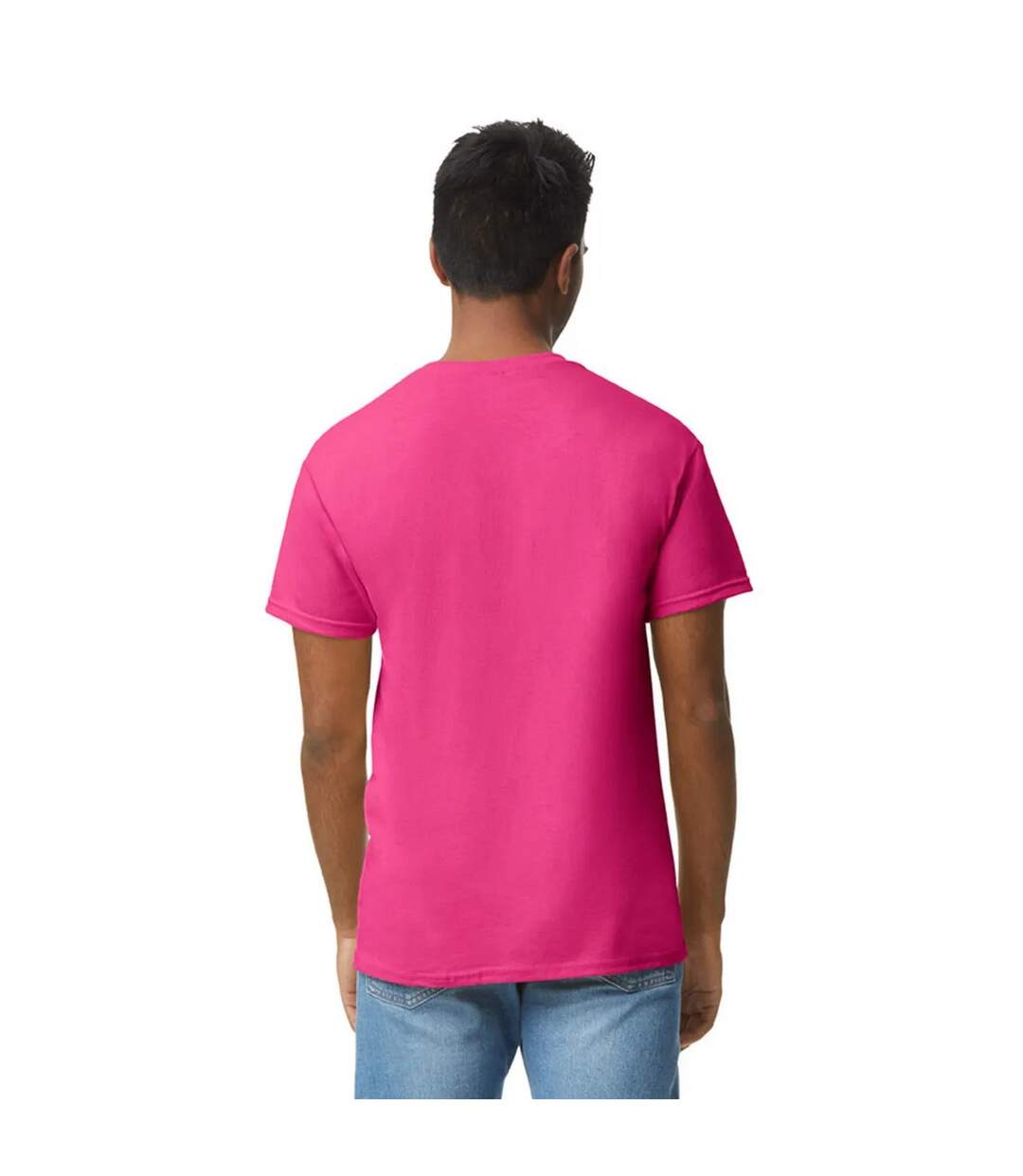 T-shirt Adulte Rose Gildan-2