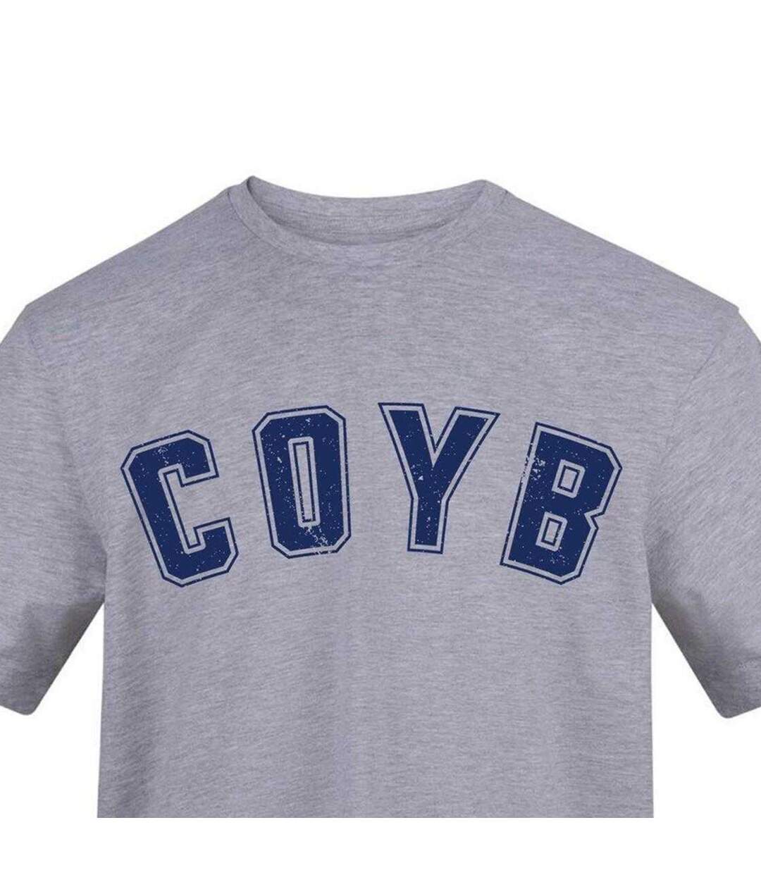 T-shirt Come On You Blues Homme Gris AWD-3