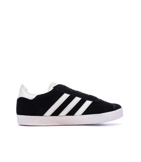 Baskets noires mixte adidas gazelle j
