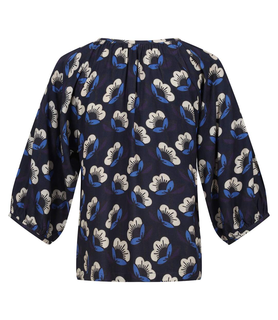 Blouse orla kiely femme bleu marine Regatta-2