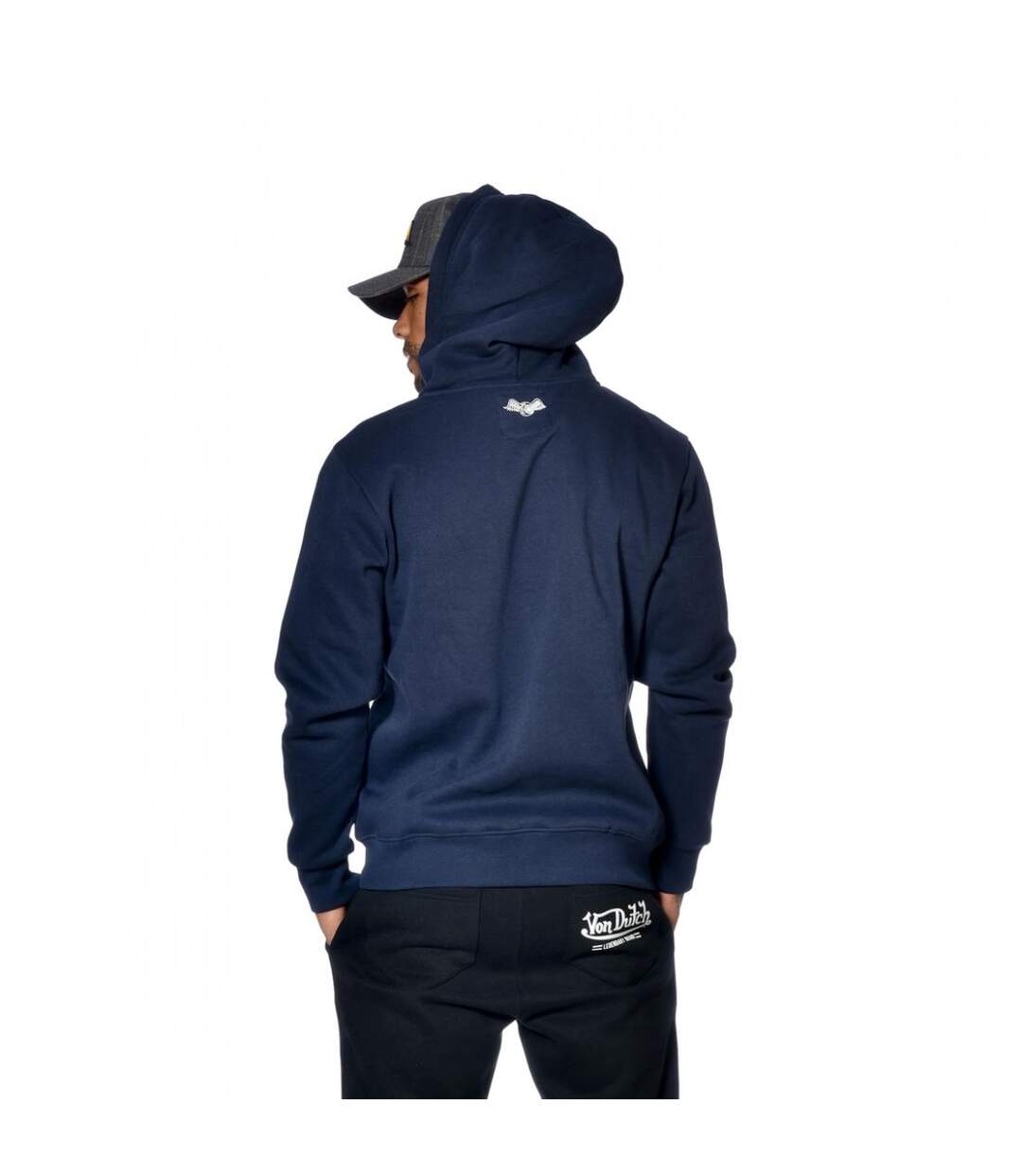 Sweat Von Dutch homme zippé à capuche imprimé devant Sliman-2