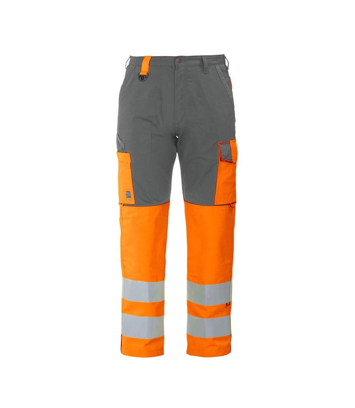 Projob - Pantalon cargo - Homme (Orange / Gris) - UTUB812