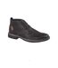 Goor Mens 3 Eye Synthetic Nubuck Desert Boots (Black) - UTDF1390