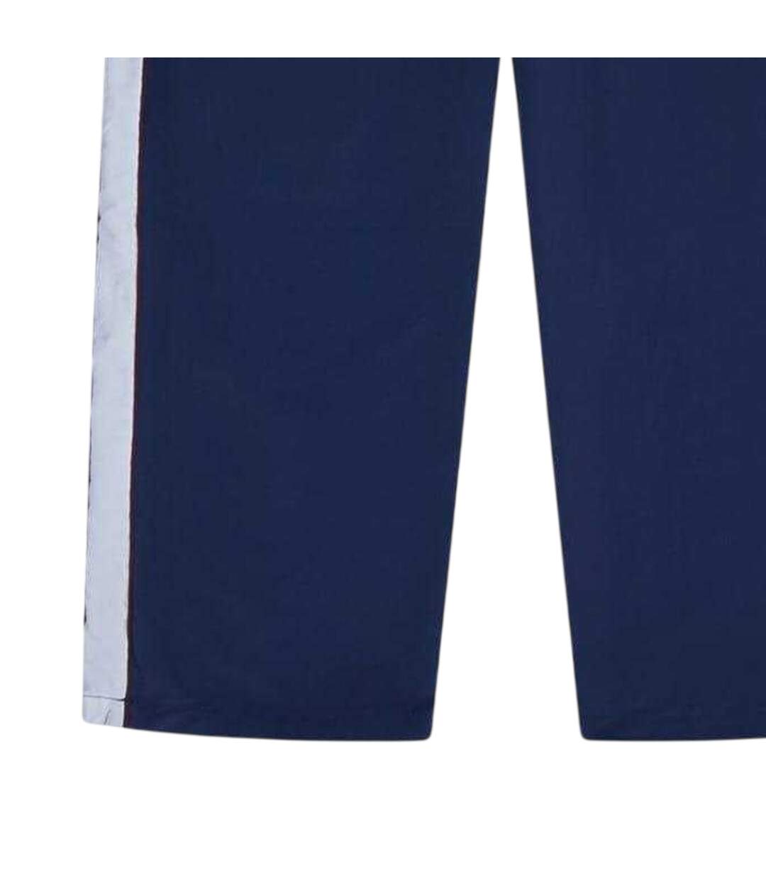 Mens Gilardino Vertical Stripe Tracksuit Bottoms Navy White Ellesse-3