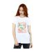 Disney Womens/Ladies The Little Mermaid Greetings From Atlantica Cotton Boyfriend T-Shirt (Blanc) - UTBI42819-2