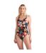 Maillot de bain 1 pièce mia femme noir Animal-3
