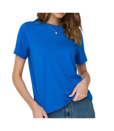 T-shirt Bleu Femme JDY Pisa - L