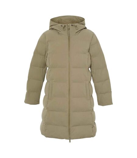 Womens/ladies Durable Water Repellent Parka Green Timberland