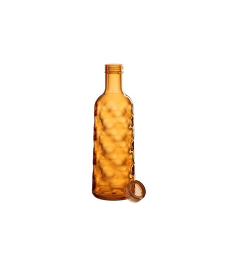 Bouteille en Plastique Martelé 1,15L Orange