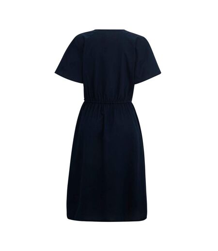 Womens/ladies Elona Midi Dress Navy Regatta