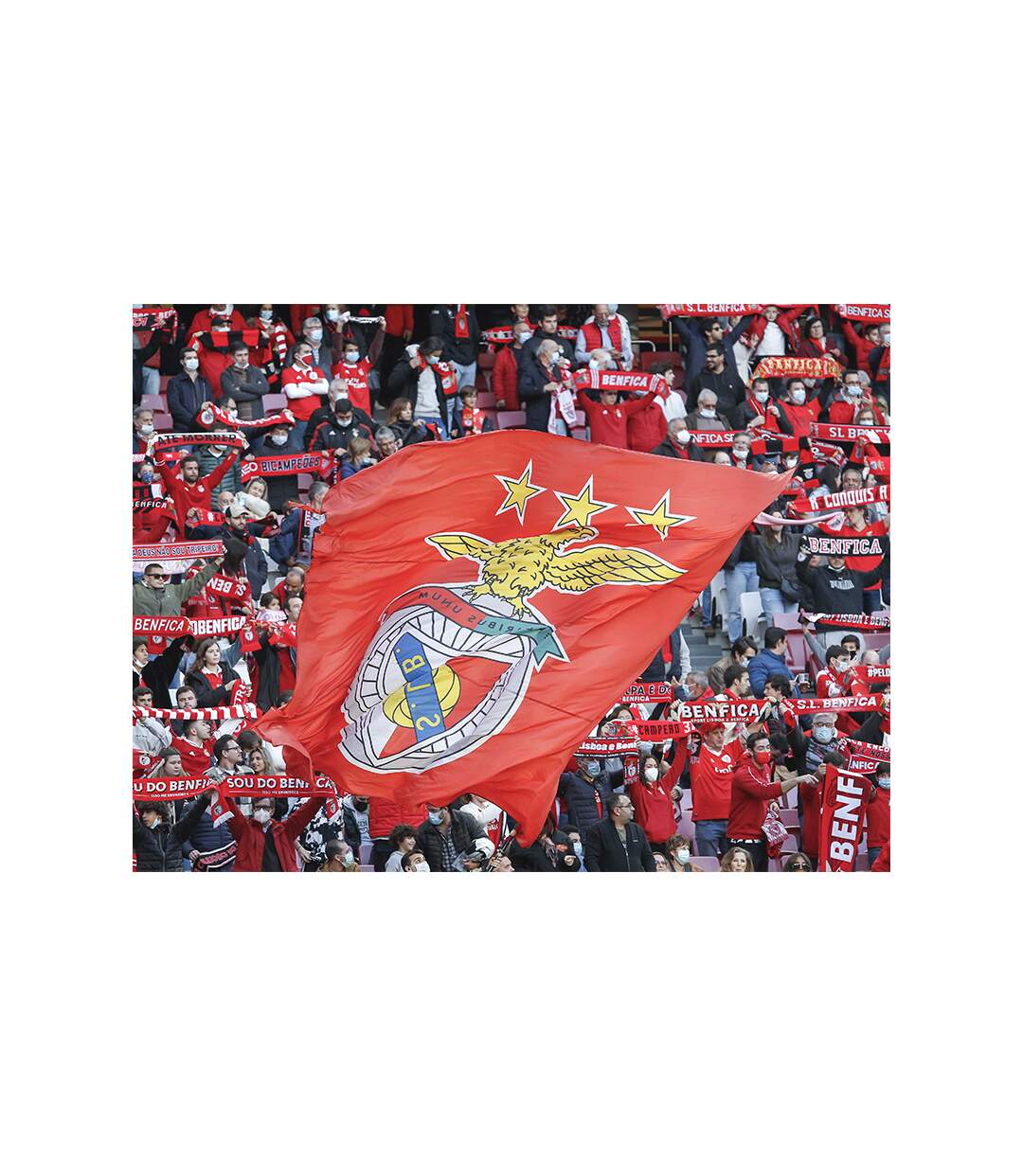 Benfica Lisbonne en famille : visite du stade de Luz et du musée avec écharpe pour 4 - SMARTBOX - Coffret Cadeau Sport & Aventure