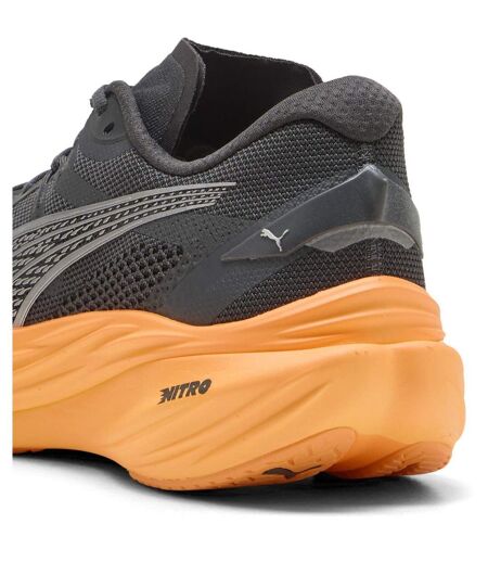 Mens Deviate Nitro 3 Hyrox Running Shoes Grey Orange Puma