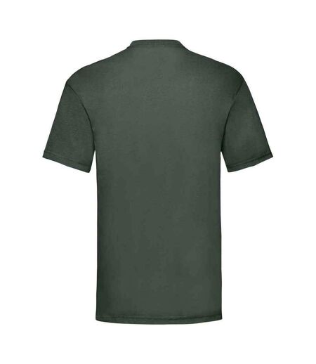 Mens valueweight t-shirt bottle green Fruit of the Loom