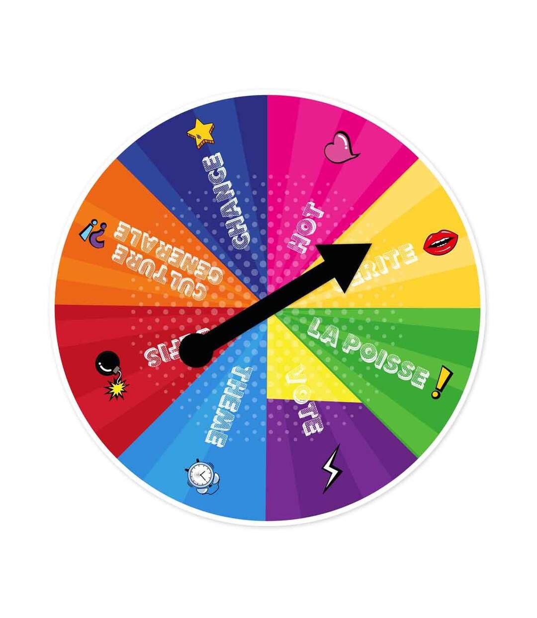 Jeu à Boire Cap ou pas Cap 10cm Multicolore-3