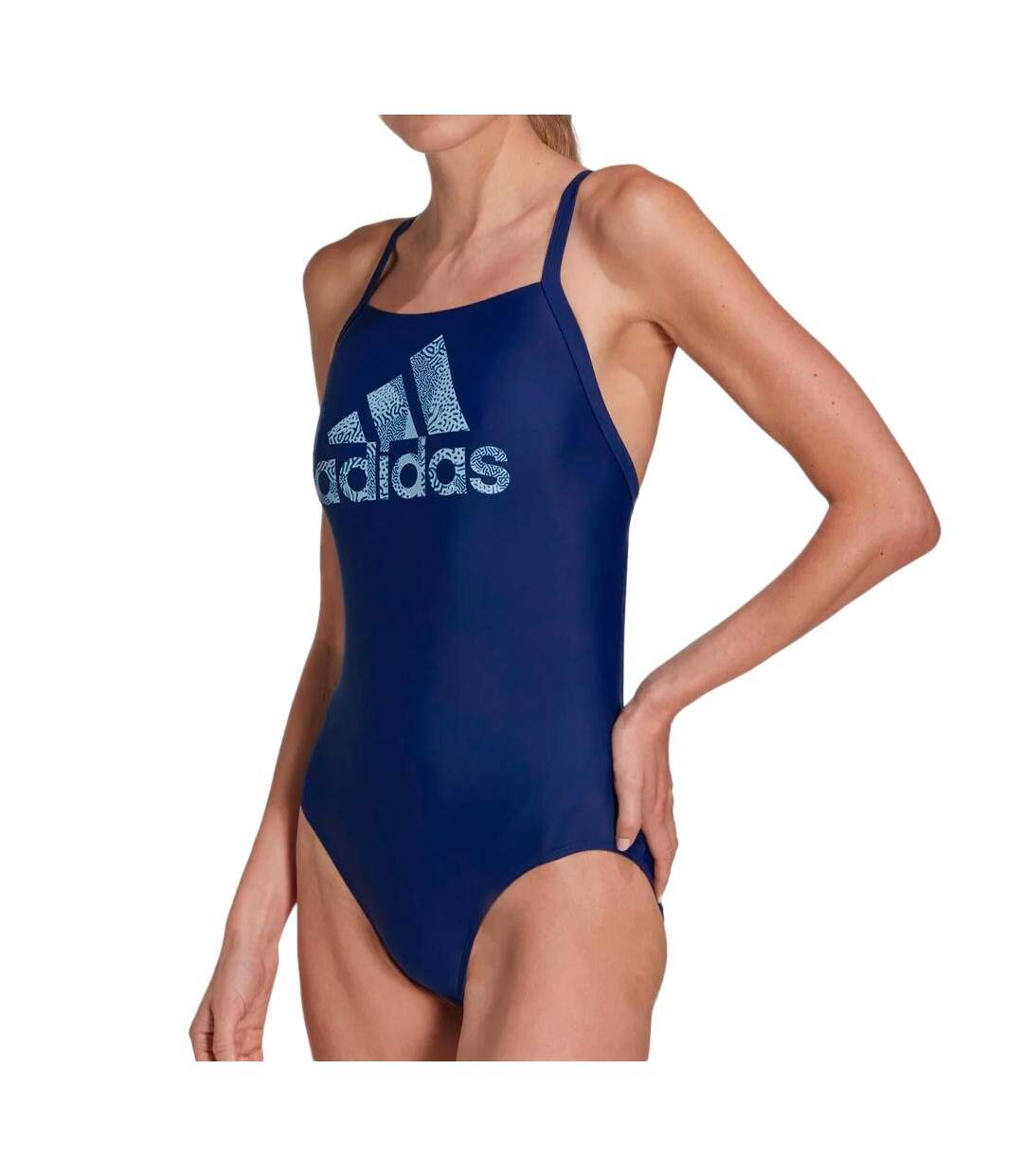 Maillot de bain marine femme adidas hr4416 - 34-1