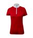 Haut de spectacle dynamizs femme rouge / blanc Hy