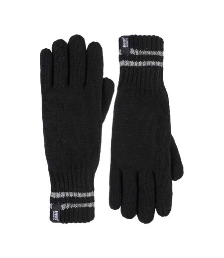 Mens Hi Vis Reflective Soft Fleece Lined Thermal Winter Gloves