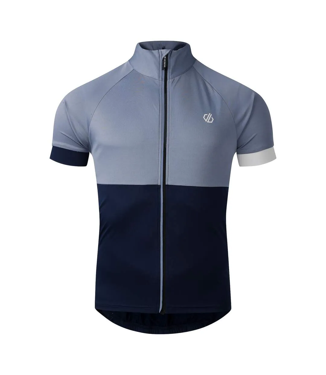 Maillot De Cyclisme Protraction Homme Gris Bleu Bleu Marine Dare 2B-3