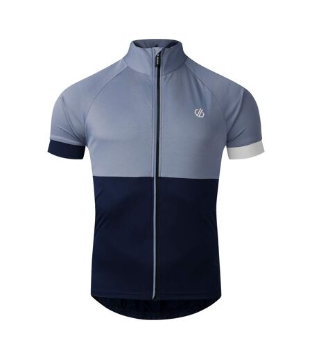 Maillot De Cyclisme Protraction Homme Gris Bleu Bleu Marine Dare 2B