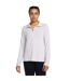 Womens/ladies Tech Textured Half Zip Top Halo Grey Under Armour-2