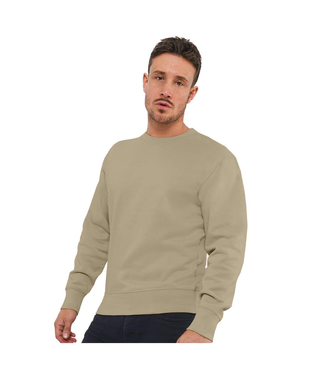 Sweat homme écru Casual Classics-4