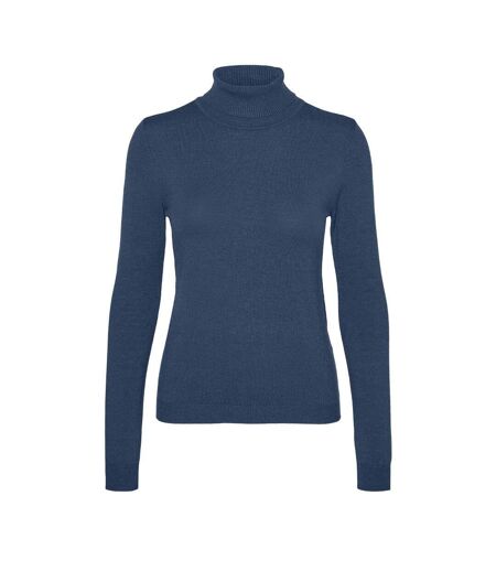 Pull bleu femme vero moda happiness 95