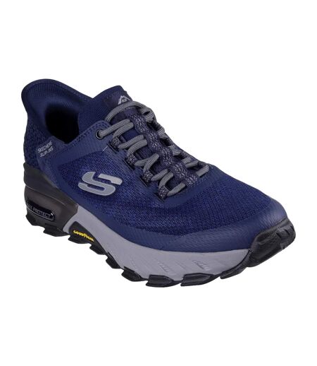 Mens Max Protect Assembly Hiking Shoes Navy Skechers