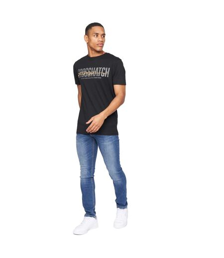 T-shirt gooch homme noir Crosshatch