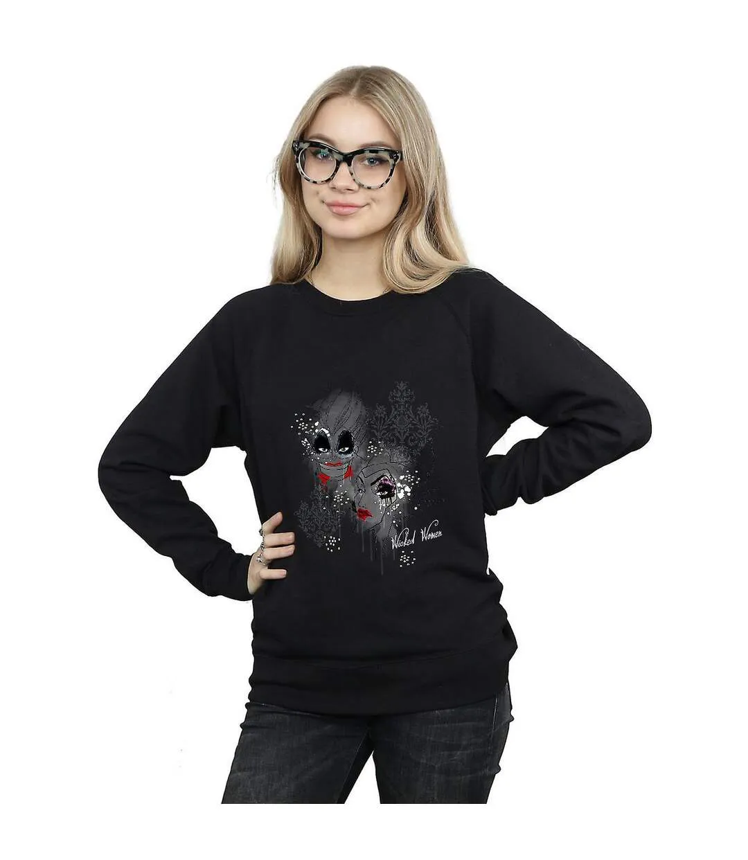 Disney - Sweat WICKED WOMEN - Femme (Noir) - UTBI2129-2