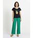 T-shirt coton ananas sequins-3