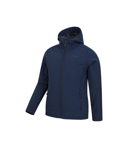 Veste softshell arctic homme bleu marine Mountain Warehouse