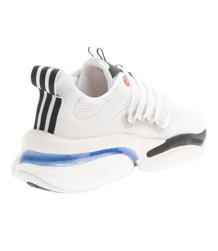 Unisex Adult Alphaboost V1 Trainers White Adidas