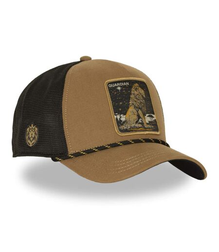 Casquette trucker premium avec filet et patch Lion Capslab