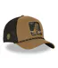 Casquette trucker premium avec filet et patch Lion Capslab-4
