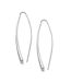 Boucles argenté femme clio blue gouttes longues alix - taille unique-1