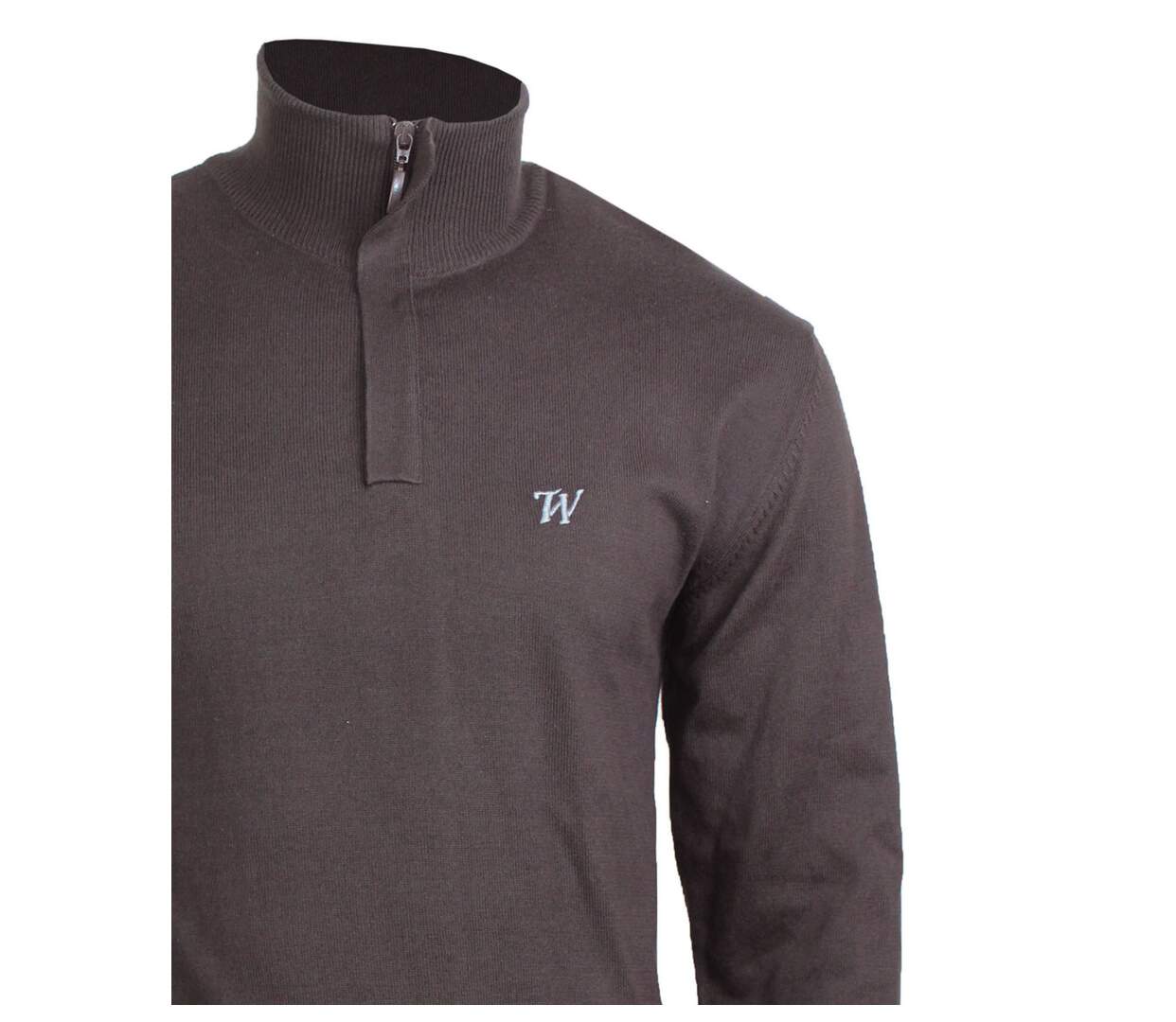 Pull camionneur col montant zippé PLUG1B-3