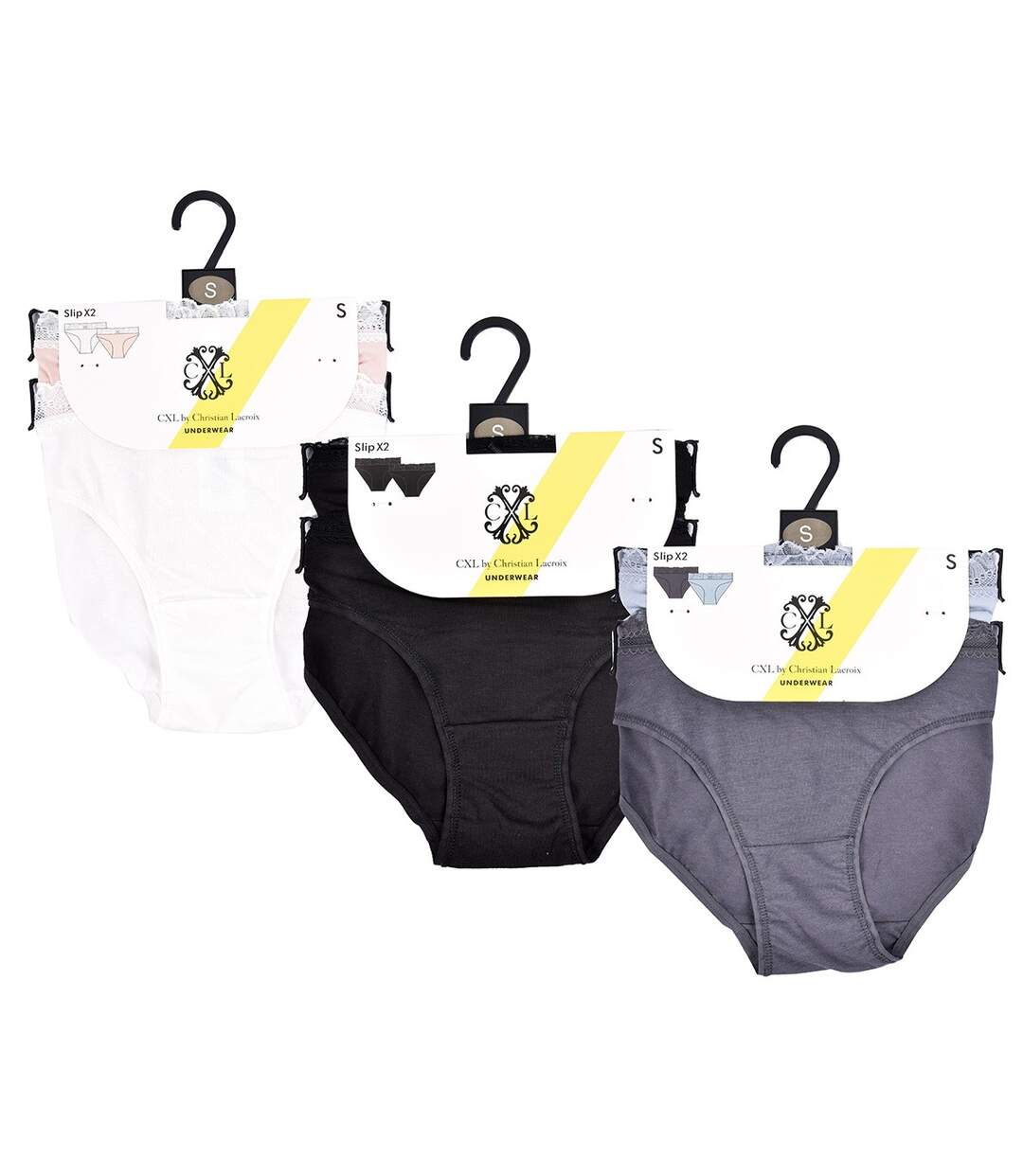 Culotte CXL By LACROIX X6 Pack de 6 Dentelle CXL1190-3