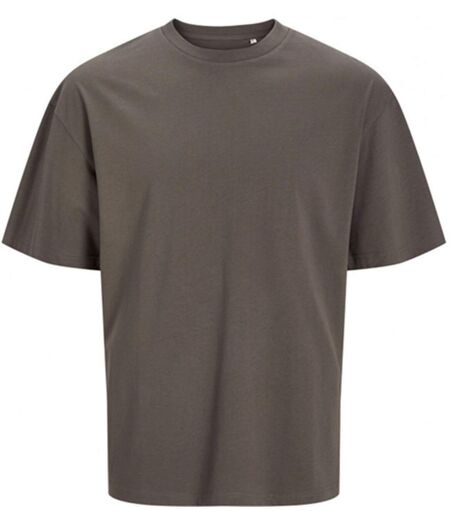 T-shirt oversize mc - JACK&JONES - Unisexe - JJ3911 - marron falcon