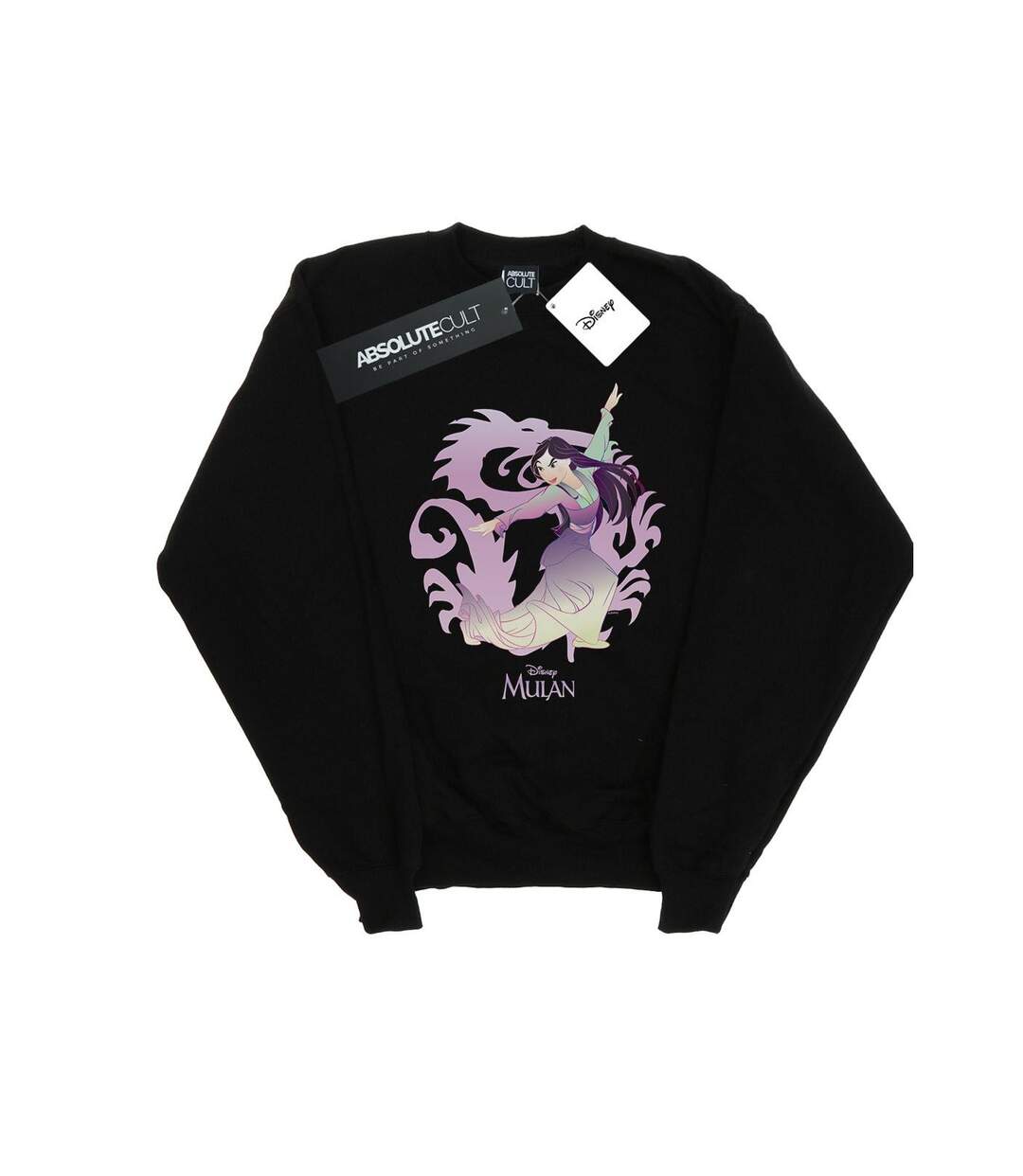 Disney Sweatshirt Femme/Femme Mulan Dragon Fight (Noir) - UTBI13719-1