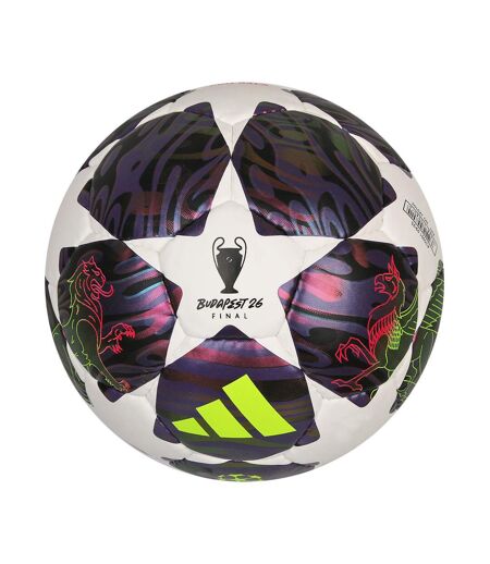Ballon De Futsal Motif/style Ligue Des Champions De L´uefa Ucl Pro Taille 4 Violet Blanc Adidas