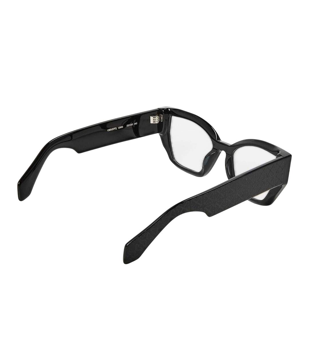 Unisex Adult Style 7q Logo Sunglasses One Size Black Off White-2