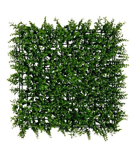 Carré Végétal Artificiel Classique Izy 50cm Vert