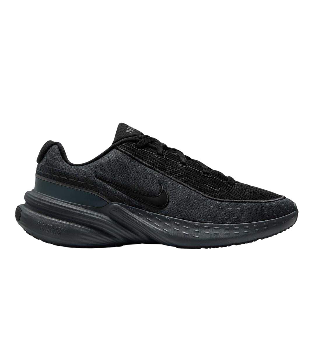 Mens Swoosh Cushioned Trainers Grey Black Nike-1