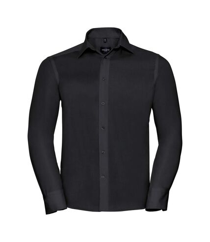 Russell Collection Mens Ultimate Tailored Long-Sleeved Shirt () - UTRW9446