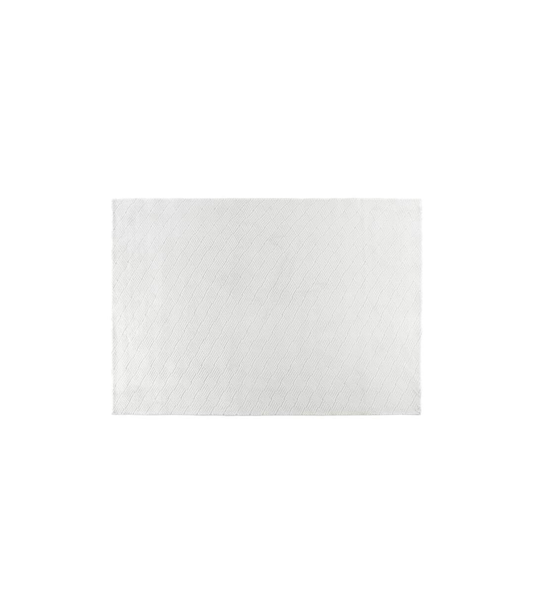 Tapis Déco Todd 160x230cm Blanc-1