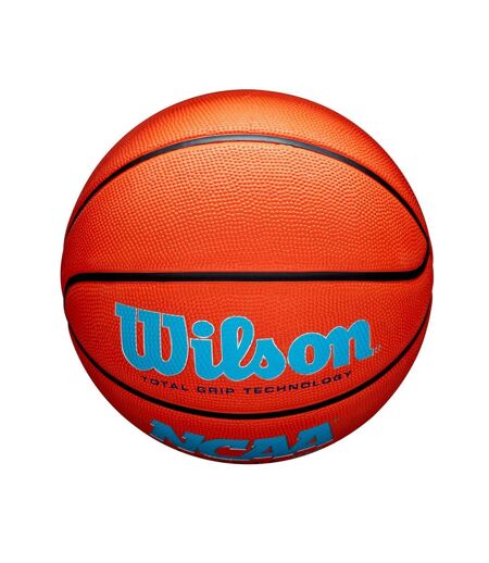 Wilson - Ballon de basket NCAA ELEVATE VTX (Orange / Bleu) (Taille 7) - UTRD2863